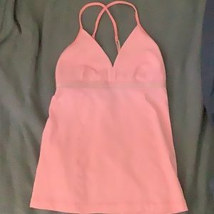 (2 for $25 lululemon ONLY ✅) Pink lululemon triangle tanktop